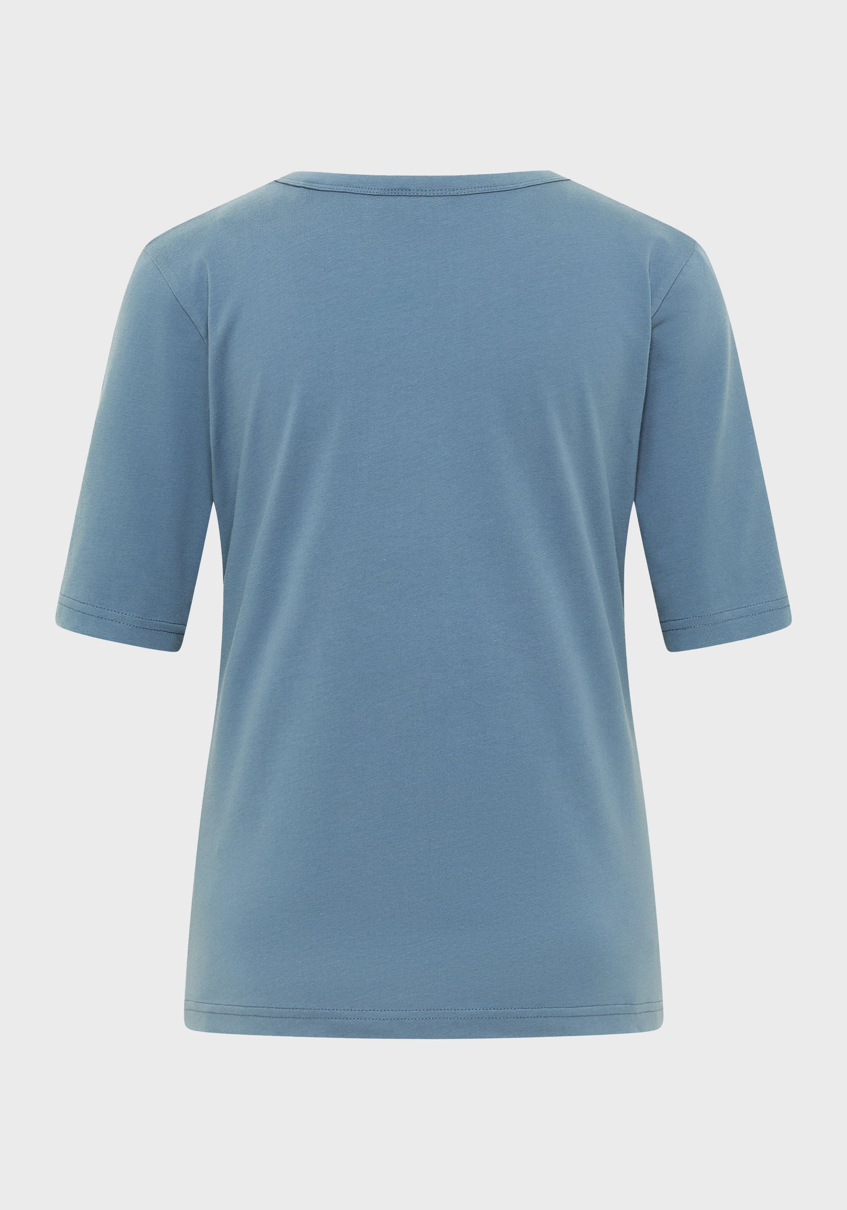 Siva T-shirt Slim Fit | Coast Blue (blauw)