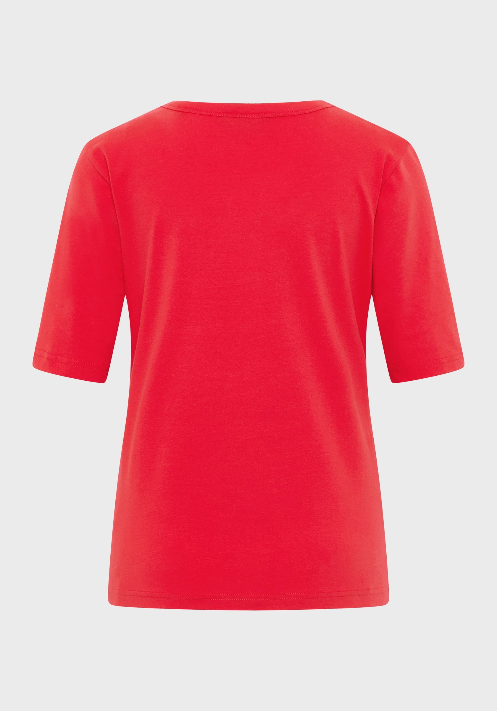 Siva T-shirt Slim Fit | Barberry (rood)