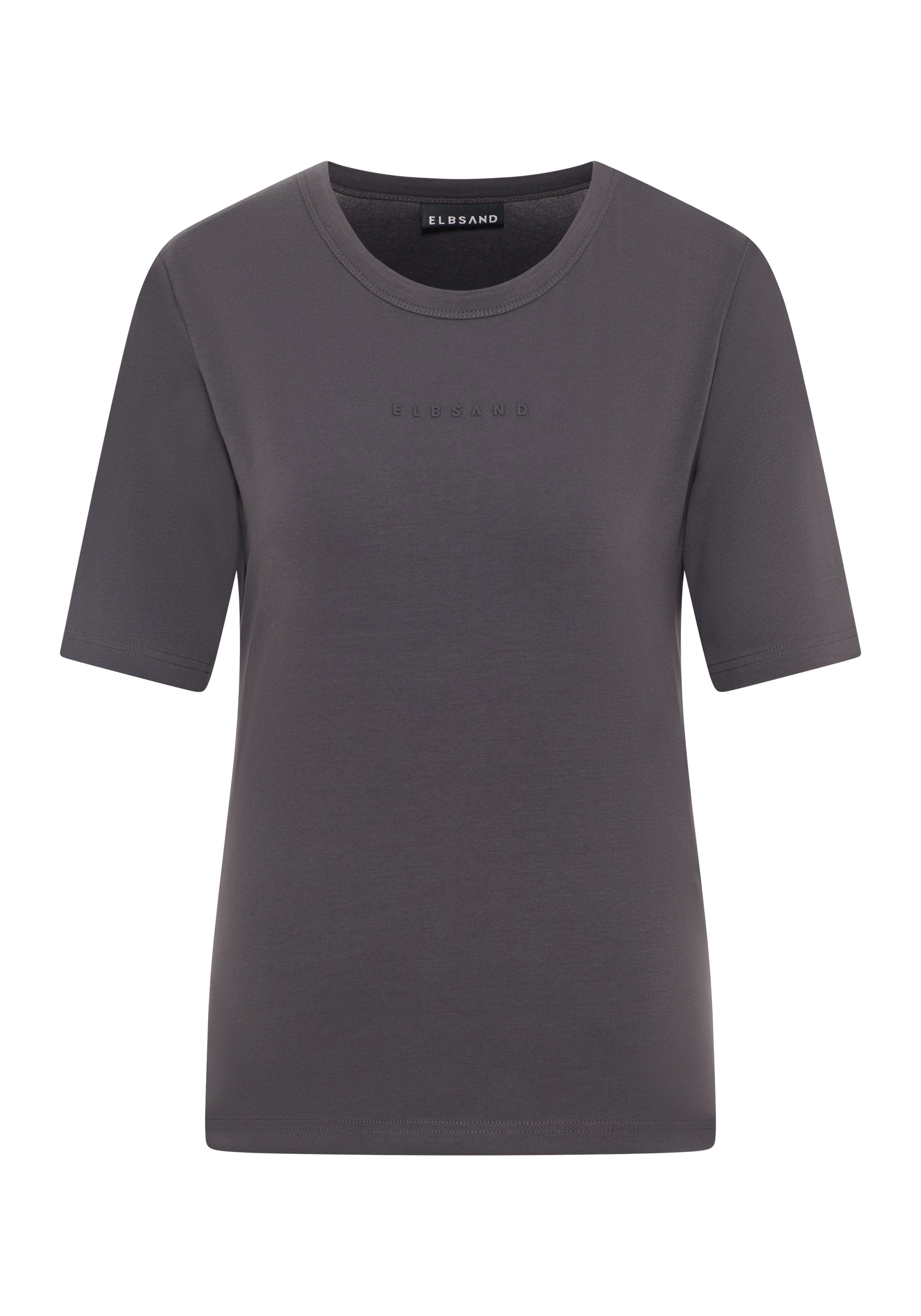 Siva T-shirt Slim Fit | Charcoal (antraciet)
